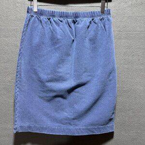 Gramicci Knit Skirt Blue Size Medium